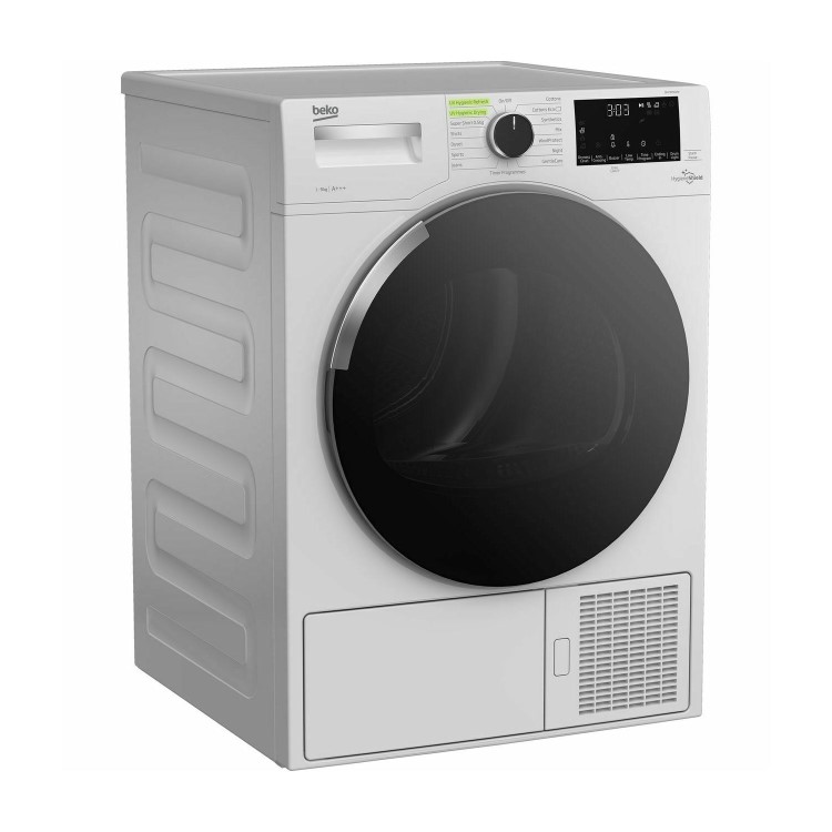 Refurbished Beko DHY9P56VW Freestanding Heat Pump 9KG Tumble Dryer White