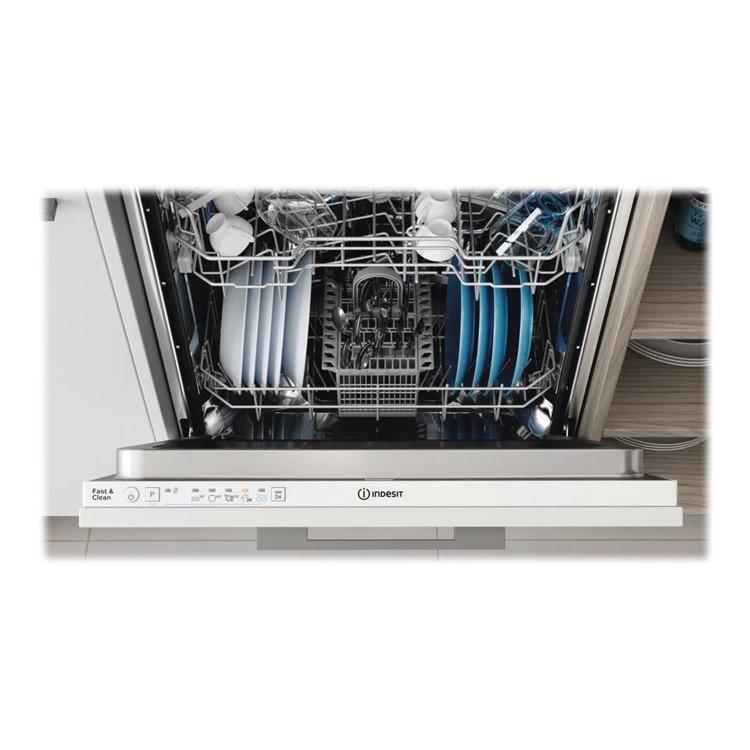 Refurbished Indesit DIE2B19UK 13 Place Fully Integrated Dishwasher