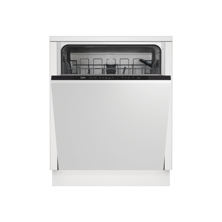 Refurbished Beko DIN15321 13 Place Integrated Dishwasher