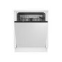Refurbished Beko DIN15321 13 Place Integrated Dishwasher