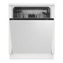 Refurbished Beko DIN46X30 14 Place Fully Integrated Dishwasher