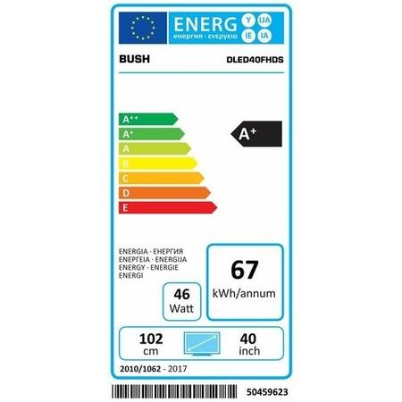 Refurbished Bush 40" 1080p Full HD LED Freeview Play Smart TV