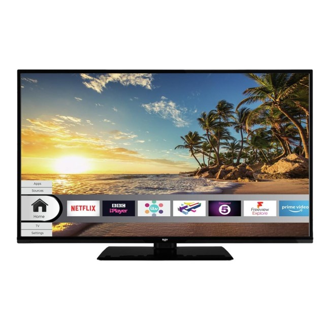 Refurbished Bush 49" 1080p Full HD LED Freeview Play Smart TV without Stand