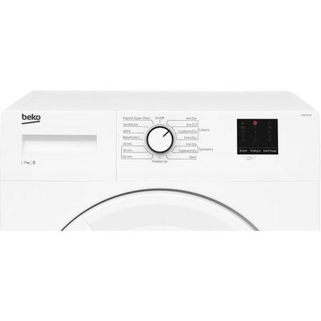Refurbished Beko DTBC7001W Freestanding Condenser 7KG Tumble Dryer