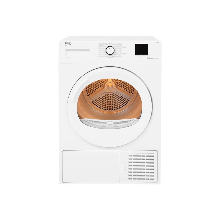 Refurbished Beko DTBP8011W Freestanding Heat Pump 8KG Tumble Dryer White