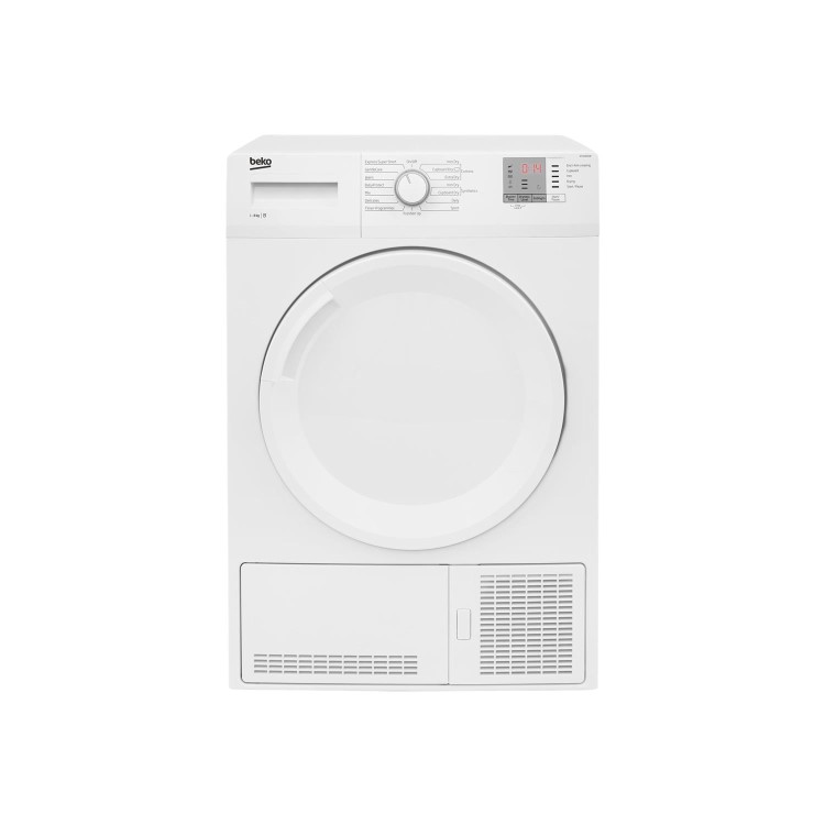 Refurbished Beko DTGC8101W Freestanding Condenser 8KG Tumble Dryer