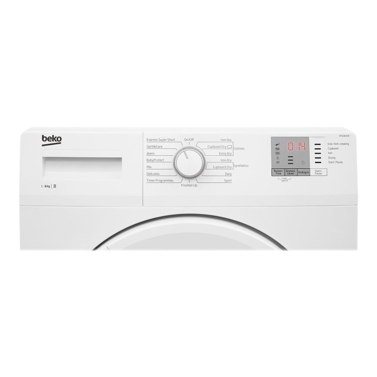 Refurbished Beko DTGC8101W Freestanding Condenser 8KG Tumble Dryer