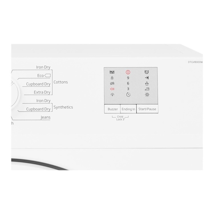 Refurbished Beko DTGV8000W Freestanding Vented 8KG Tumble Dryer White