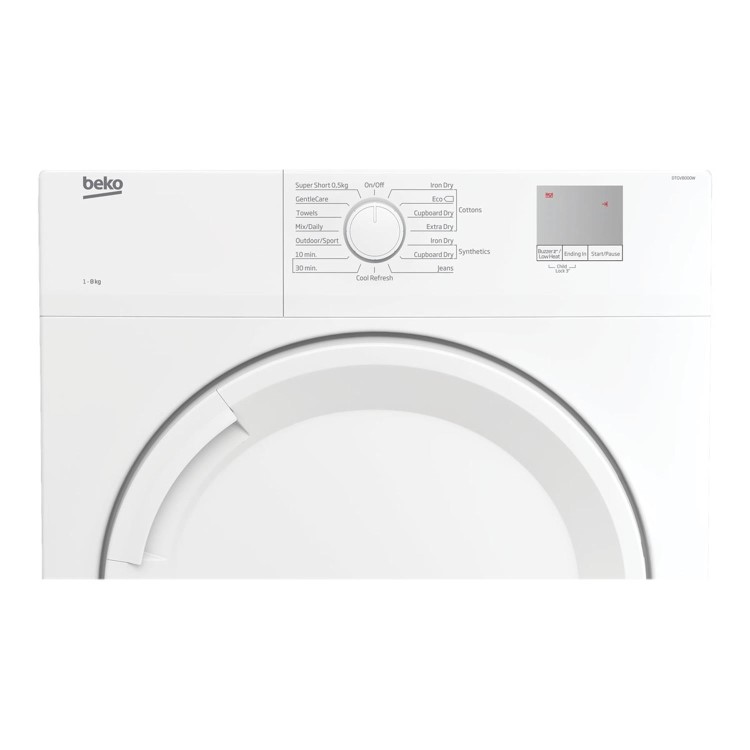 Refurbished Beko DTGV8000W Freestanding Vented 8KG Tumble Dryer White