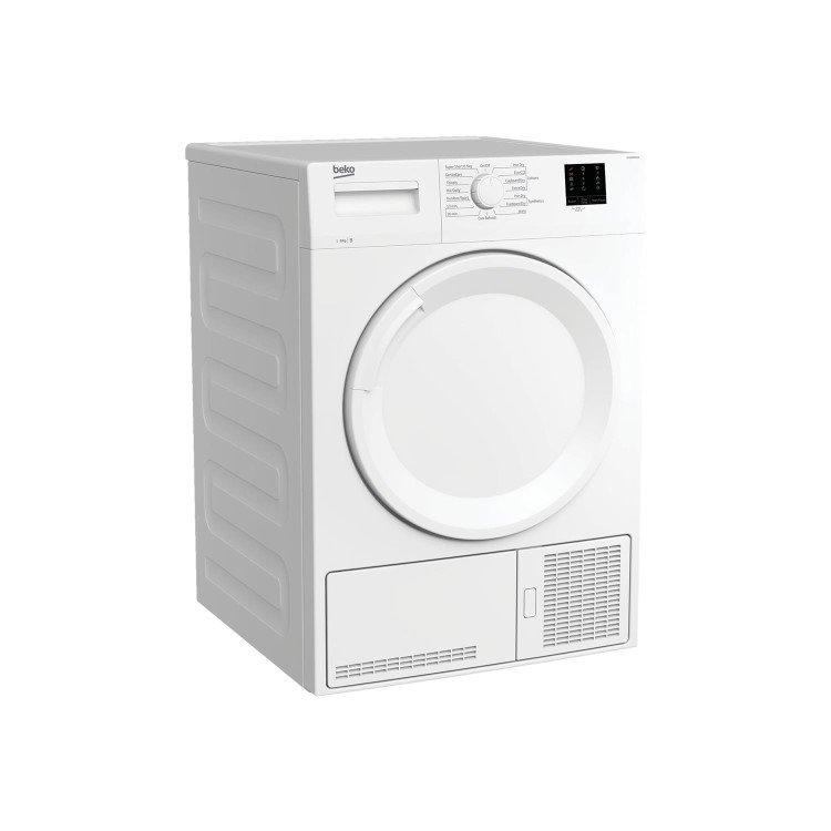 Refurbished Beko DTKCE80021W Freestanding Condenser 8KG Tumble Dryer