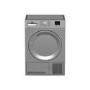 Refurbished Beko DTLCE70051S Freestanding Condenser 7KG Tumble Dryer Silver