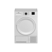 Refurbished Beko DTLCE80021W Freestanding Condenser 8KG Tumble Dryer White Refurbished Beko DTLCE80021W Freestanding Condenser 8KG Tumble Dryer White
