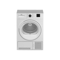 Refurbished Beko DTLCE80121W Freestanding Condenser 8KG Tumble Dryer White