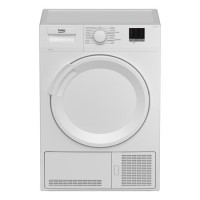 Refurbished Beko DTLCE90051W Freestanding Condenser 9KG Tumble Dryer White