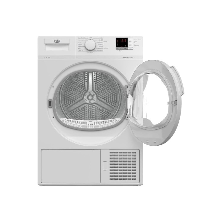 Refurbished Beko DTLP71151W Freestanding Heat Pump 7KG Tumble Dryer