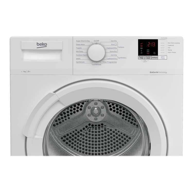 Refurbished Beko DTLP71151W Freestanding Heat Pump 7KG Tumble Dryer
