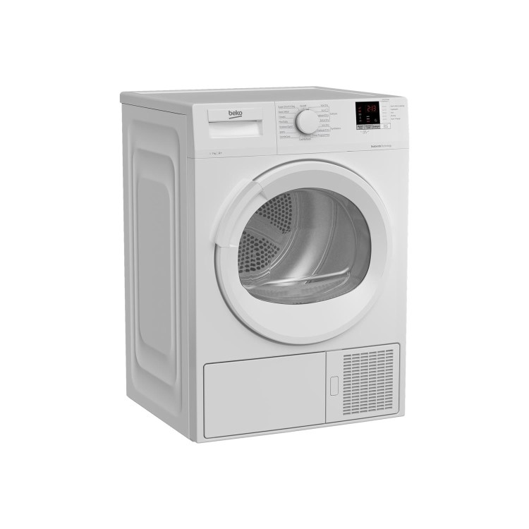 Refurbished Beko DTLP71151W Freestanding Heat Pump 7KG Tumble Dryer