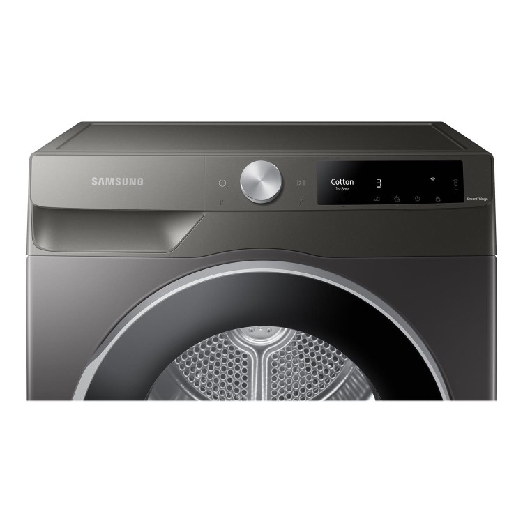 Refurbished Samsung Series 6 DV90T6240LN/S1 Freestanding Heat Pump 9KG Tumble Dryer