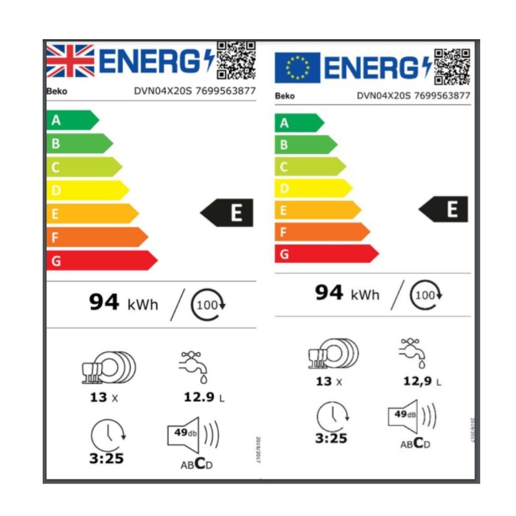 Beko Freestanding Dishwasher – Quick&Shine™, Silver