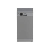 Refurbished Beko DVS04020S Freestanding 10 Place Dishwasher Silver