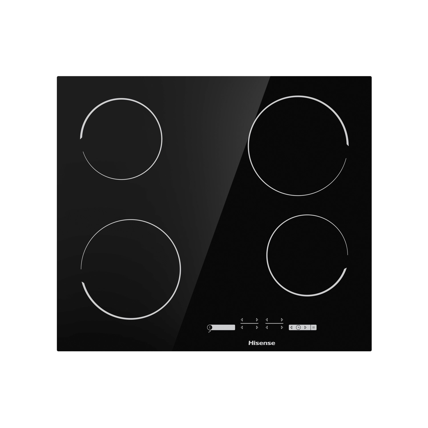 Hisense E6431C 60cm 4 Zone Ceramic Hob