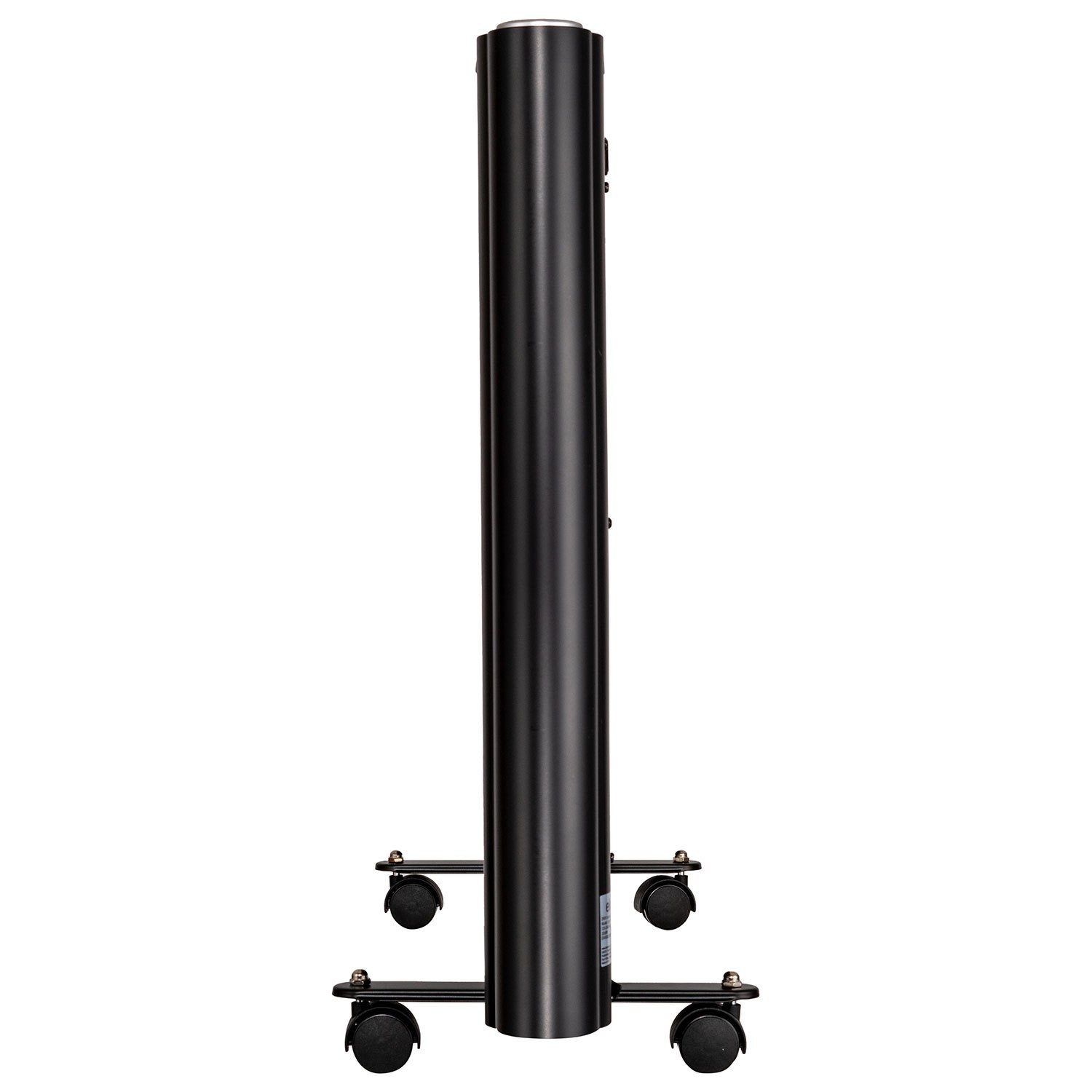 electriQ 2000W Smart Aluminium Electric Designer Radiator Sleek Black ...