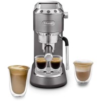 Refurbished Dedica Arte Semi Automatic Bean to Cup Coffee Machine - Grey