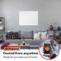 electriQ 550W Paintable Smart Infrared Heater Wall Mounted & Low Energy
