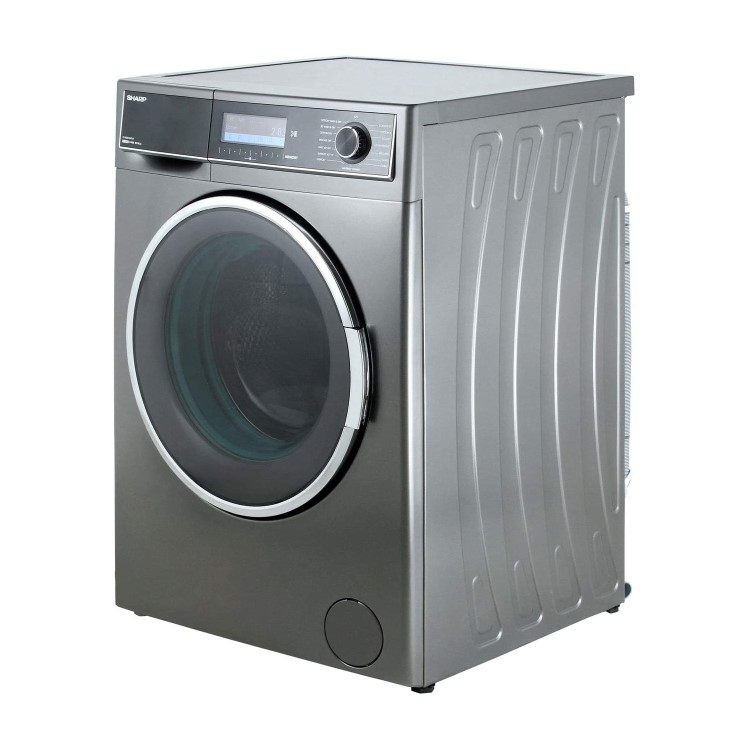Refurbished Sharp ES-HDD1047AO Freestanding 10/6KG 1400 Spin Washer Dryer Graphite