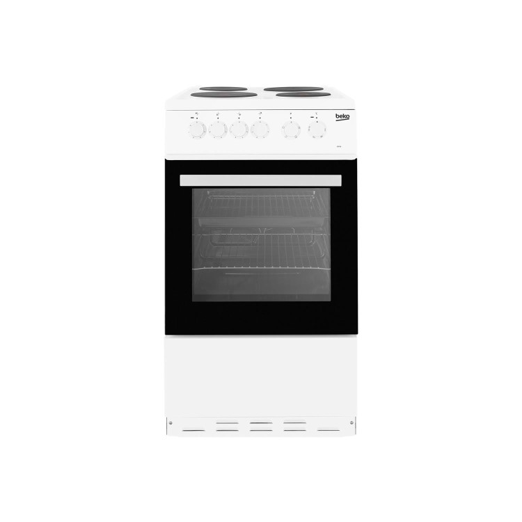 Refurbished Beko ESP50W Freestanding 50cm Single Oven Electric Cooker