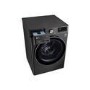 Refurbished LG TurboWash 360 F6V909BTSA Freestanding 9KG 1600 Spin Washing Machine Black