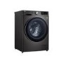 Refurbished LG TurboWash 360 F6V909BTSA Freestanding 9KG 1600 Spin Washing Machine Black