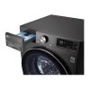 Refurbished LG TurboWash 360 F6V909BTSA Freestanding 9KG 1600 Spin Washing Machine Black