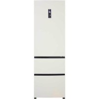GRADE A2 - Haier A2FE635CCJ Frost Free Cream Freestanding Fridge Freezer