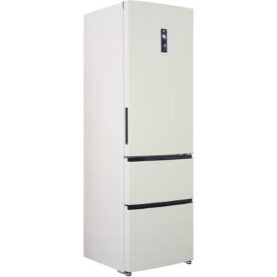 GRADE A2 - Haier A2FE635CCJ Frost Free Cream Freestanding Fridge Freezer
