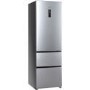 GRADE A1 - Haier A2FE635CFJ Frost Free Stainless Steel Look Freestanding Fridge Freezer
