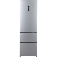 Haier A2FE635CSJ Frost Free Silver Freestanding Fridge Freezer