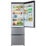 Haier A2FE635CSJ Frost Free Silver Freestanding Fridge Freezer