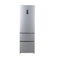 GRADE A2 - Light cosmetic damage - Haier A2FE735CXJ 191x60cm Frost Free Freestanding Fridge Freezer With MyZone - Stainless Steel