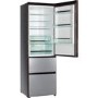 Haier A2FE735CXJ 191x60cm Frost Free Freestanding Fridge Freezer With MyZone - Stainless Steel