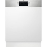 Refurbished AEG 6000 SatelliteClean FEE63600ZM 13 Place Semi Integrated Dishwasher Stainless steel