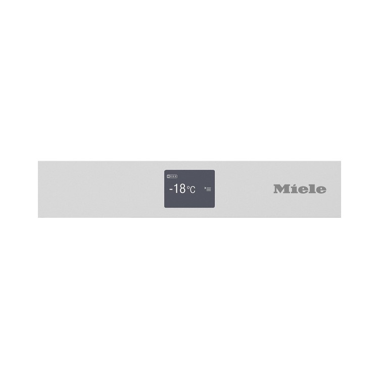 Refurbished Miele FNS28463E Freestanding 262 Litre Upright Freezer Clean Steel