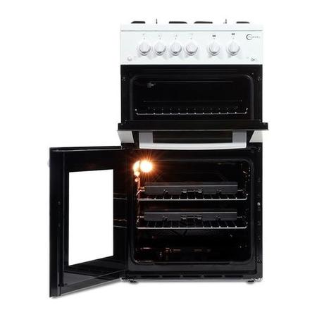 Refurbished Flavel FTCG50W 4 Burner Gas Cooker