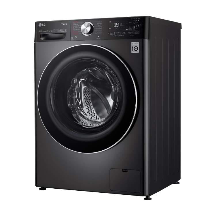 Refurbished LG V11 FWV1117BTSA Freestanding 10/7KG 1400 Spin Washer Dryer