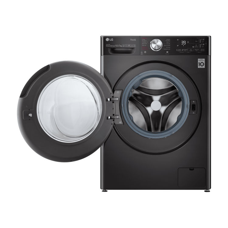 Refurbished LG V11 FWV1117BTSA Freestanding 10/7KG 1400 Spin Washer Dryer