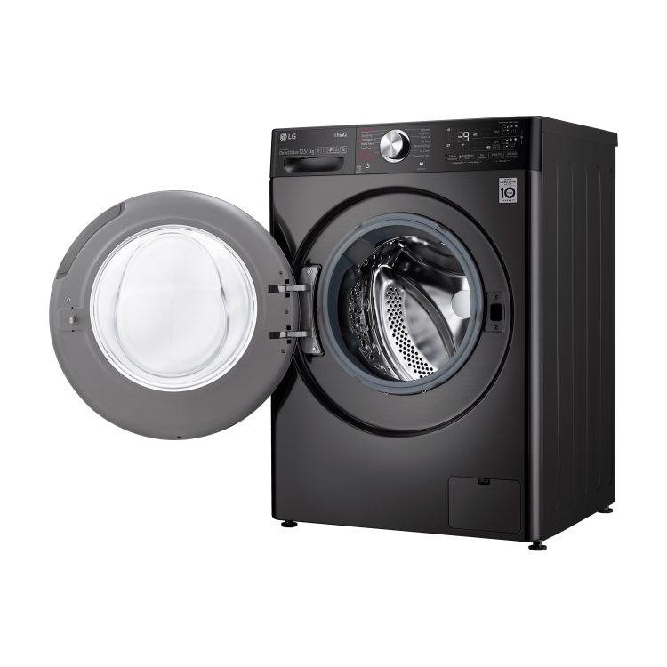 Refurbished LG V11 FWV1117BTSA Freestanding 10/7KG 1400 Spin Washer Dryer