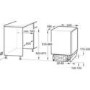 Refurbished Neff G4344XFF0GB Integrated Under Counter 106 Litre Freezer White