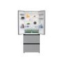 Refurbished Beko HarvestFresh GNE490IR3VPS 468 Litre Freestanding Frost Free American Fridge Freezer