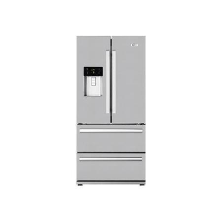 Refurbished Beko GNE60520DX Freestanding 539 Litre 70/30 Fridge Freezer Stainless Steel