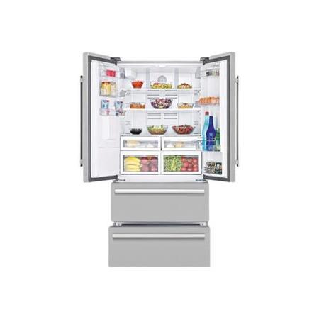 Refurbished Beko GNE60520DX Freestanding 539 Litre 70/30 Fridge Freezer Stainless Steel